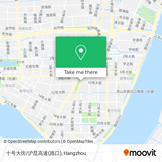 十号大街/沪昆高速(路口) map