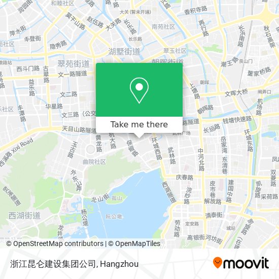 浙江昆仑建设集团公司 map