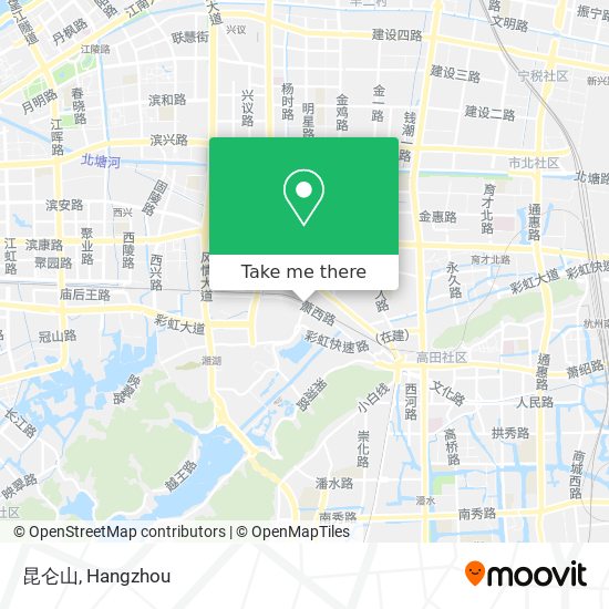 昆仑山 map