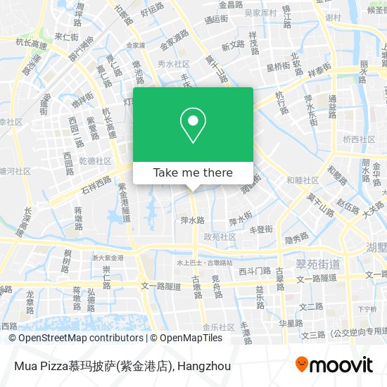 Mua Pizza慕玛披萨(紫金港店) map