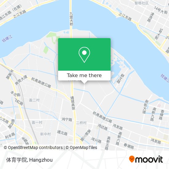 体育学院 map