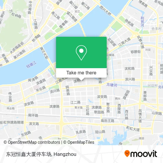 东冠恒鑫大厦停车场 map