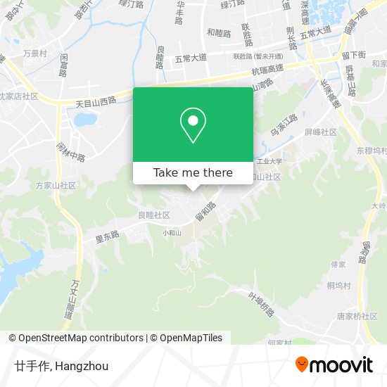 廿手作 map