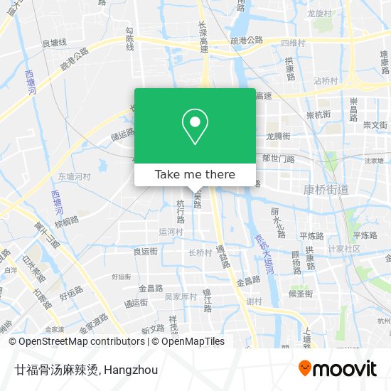 廿福骨汤麻辣烫 map