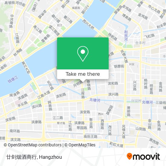 廿剑烟酒商行 map