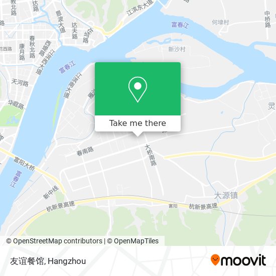 友谊餐馆 map
