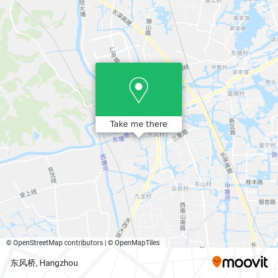 东风桥 map