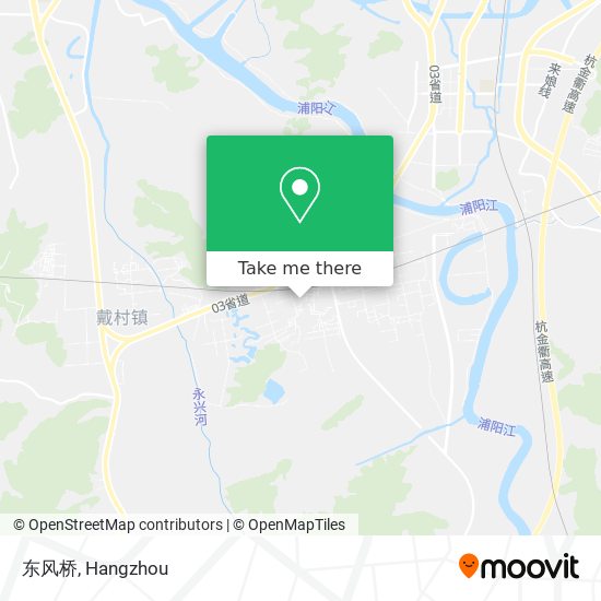 东风桥 map
