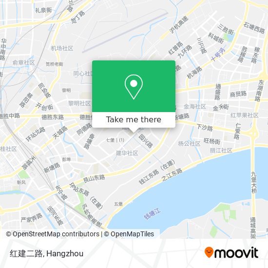 红建二路 map