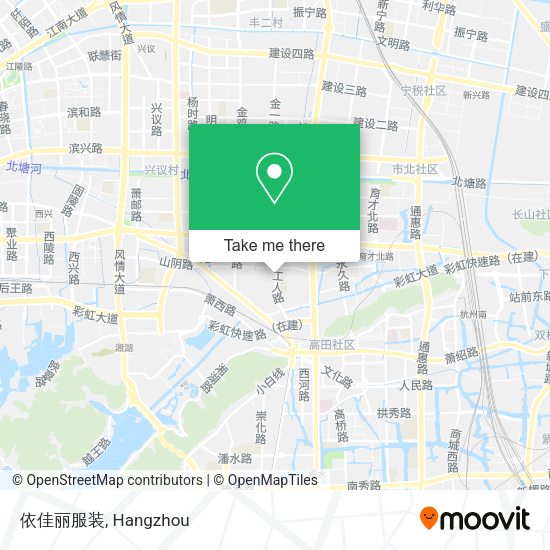 依佳丽服装 map