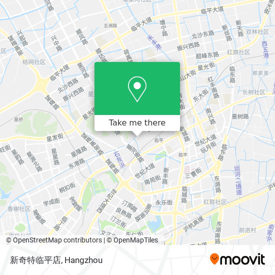 新奇特临平店 map