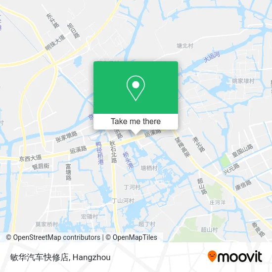 敏华汽车快修店 map