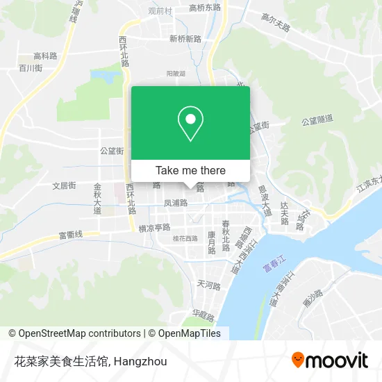 花菜家美食生活馆 map