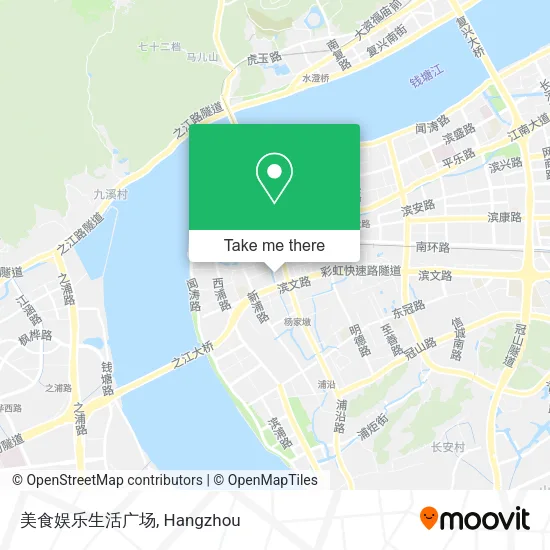 美食娱乐生活广场 map