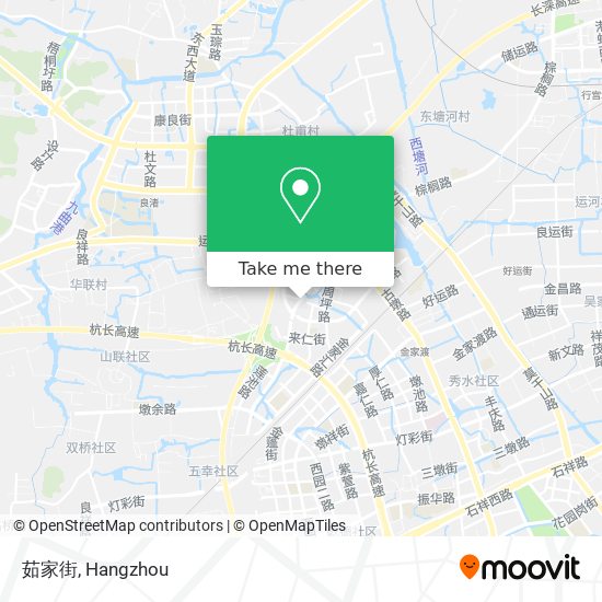 茹家街 map