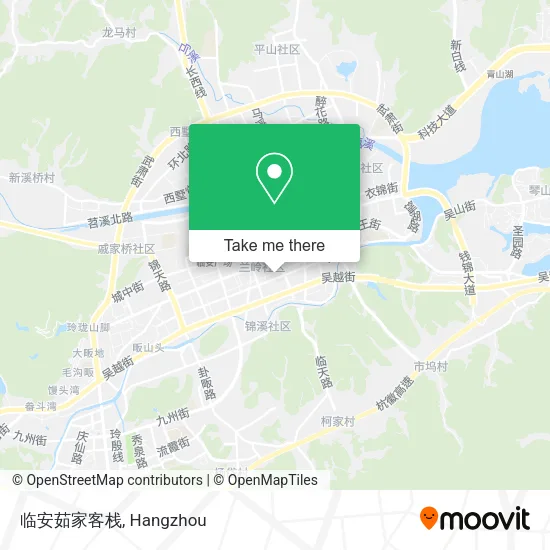 临安茹家客栈 map