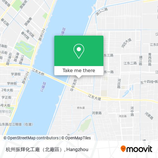 杭州振輝化工廠（北廠區） map