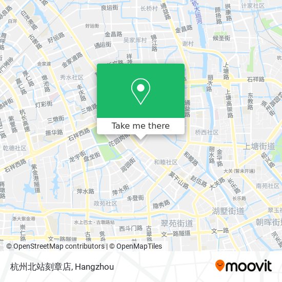 杭州北站刻章店 map