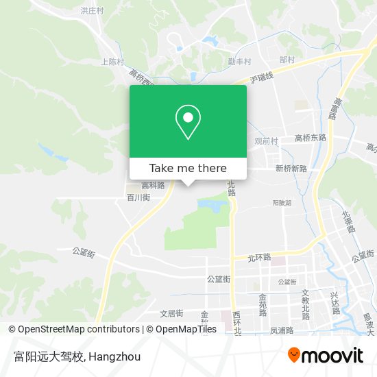 富阳远大驾校 map