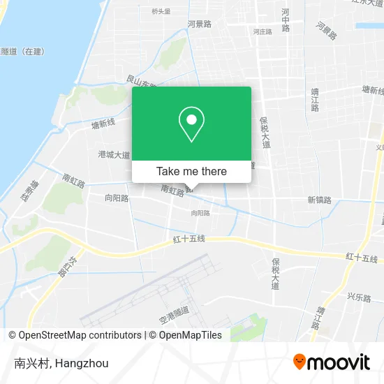 南兴村 map