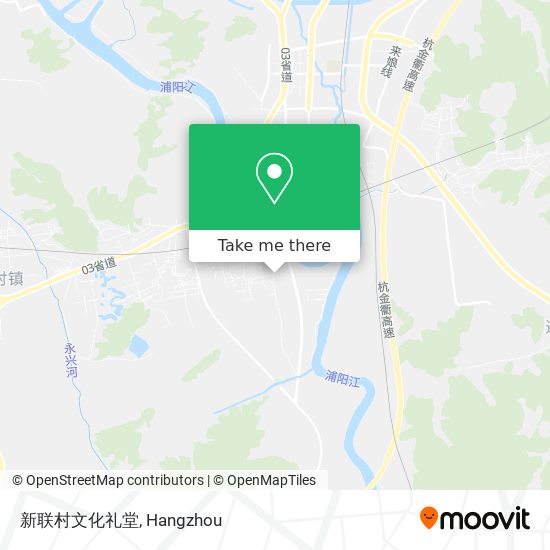 新联村文化礼堂 map