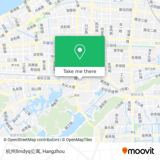 杭州llmdyq公寓 map