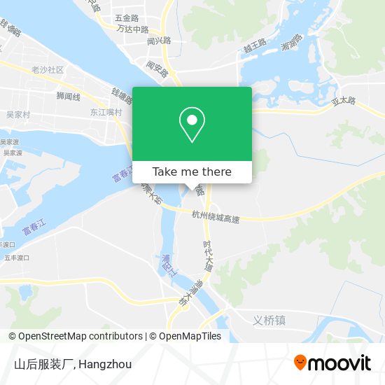 山后服装厂 map