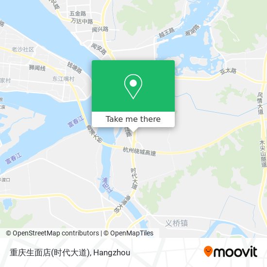 重庆生面店(时代大道) map