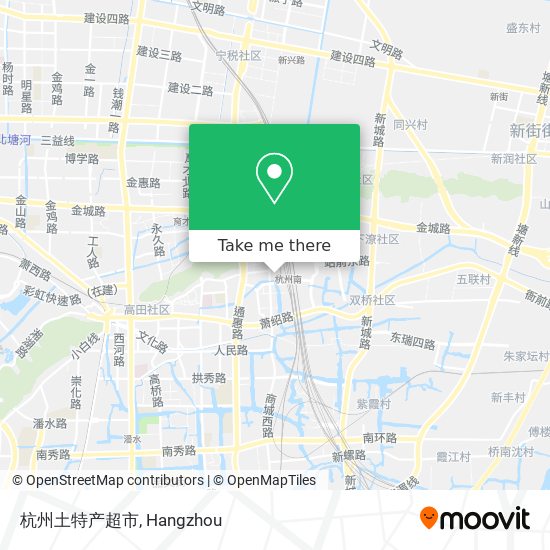 杭州土特产超市 map