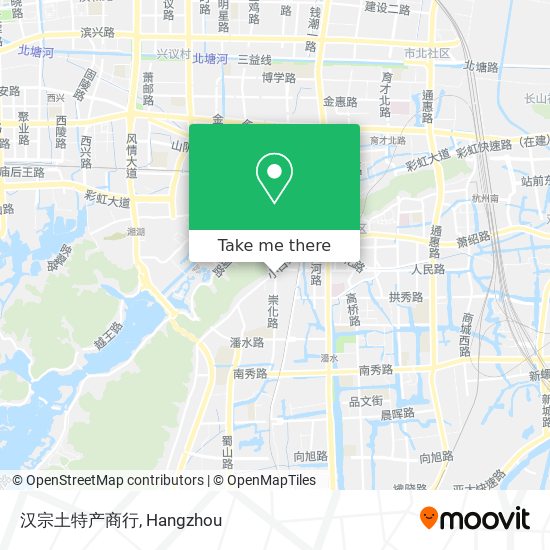 汉宗土特产商行 map