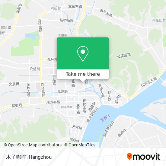 木子咖啡 map