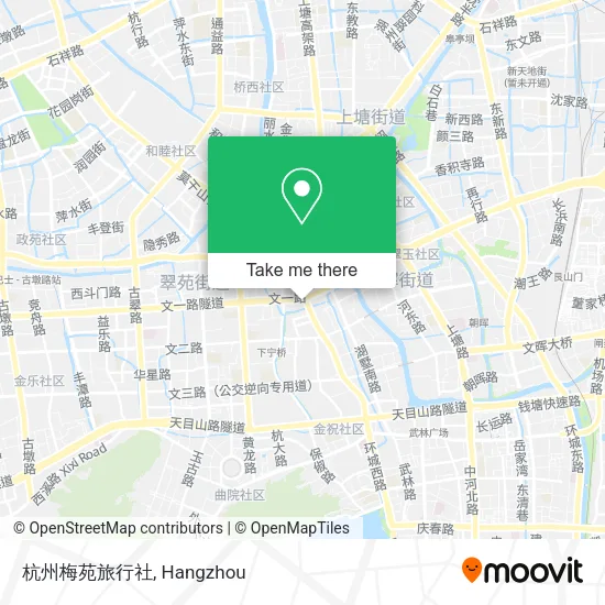 杭州梅苑旅行社 map