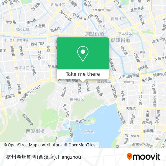 杭州卷烟销售(西溪店) map