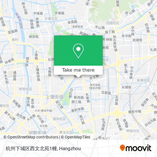 杭州下城区西文北苑1幢 map