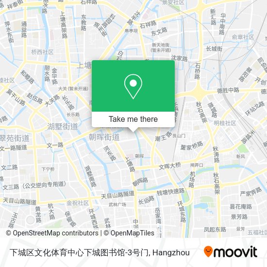 下城区文化体育中心下城图书馆-3号门 map