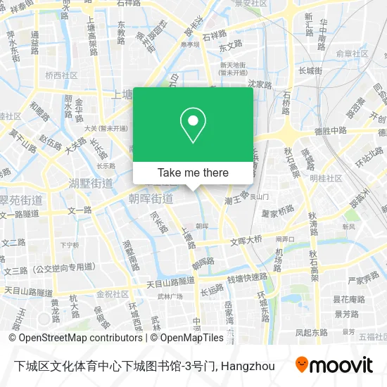 下城区文化体育中心下城图书馆-3号门 map