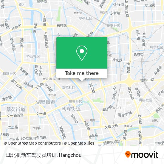 城北机动车驾驶员培训 map