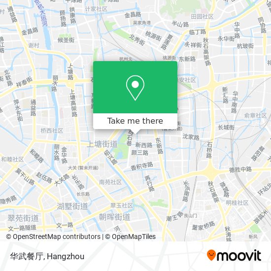 华武餐厅 map