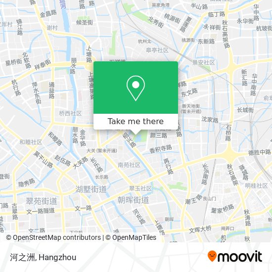 河之洲 map