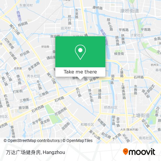 万达广场健身房 map