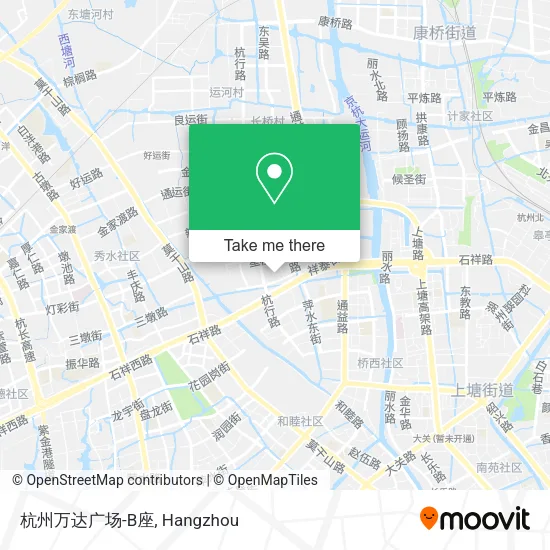 杭州万达广场-B座 map