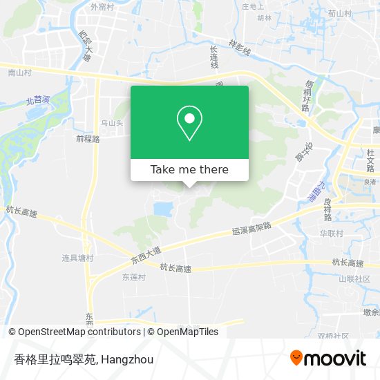 香格里拉鸣翠苑 map