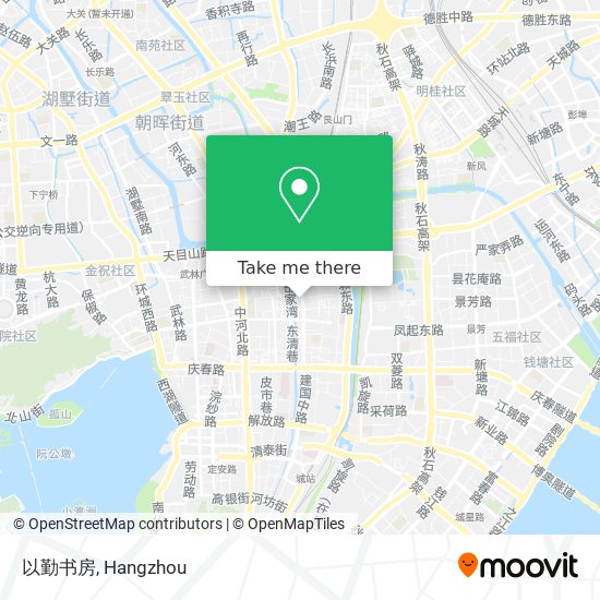 以勤书房 map