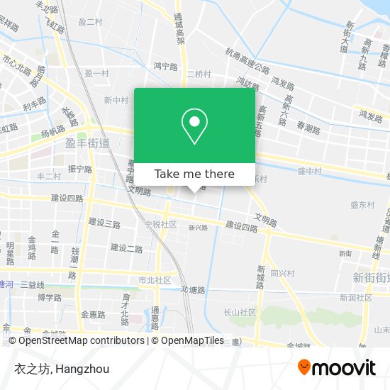 衣之坊 map