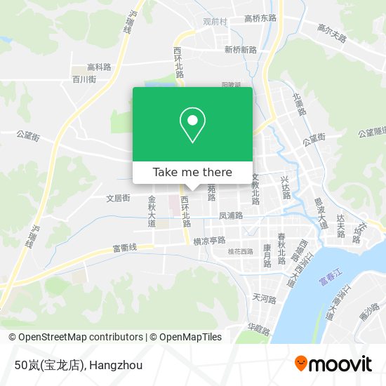 50岚(宝龙店) map