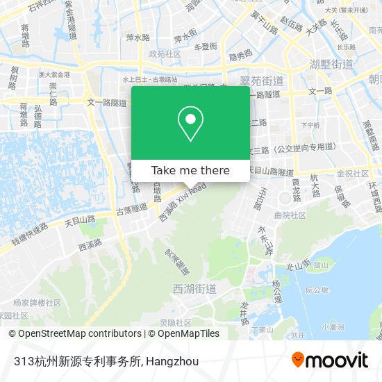 313杭州新源专利事务所 map