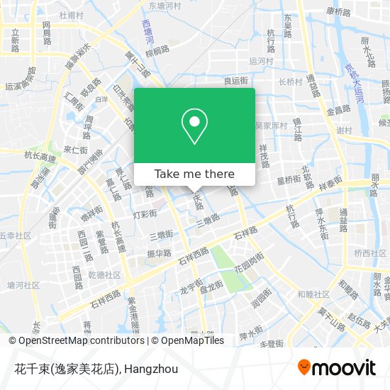 花千束(逸家美花店) map