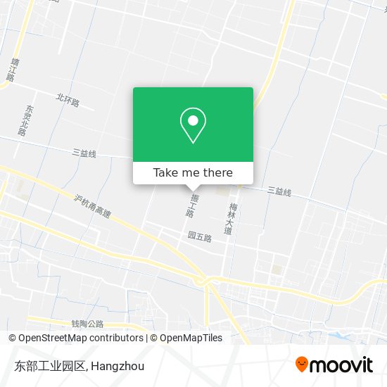 东部工业园区 map
