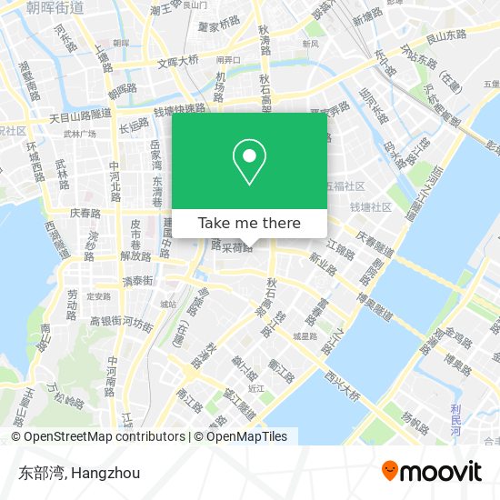 东部湾 map