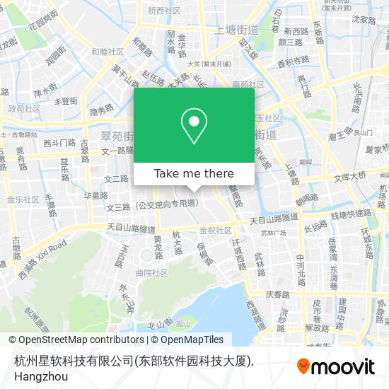 杭州星软科技有限公司(东部软件园科技大厦) map